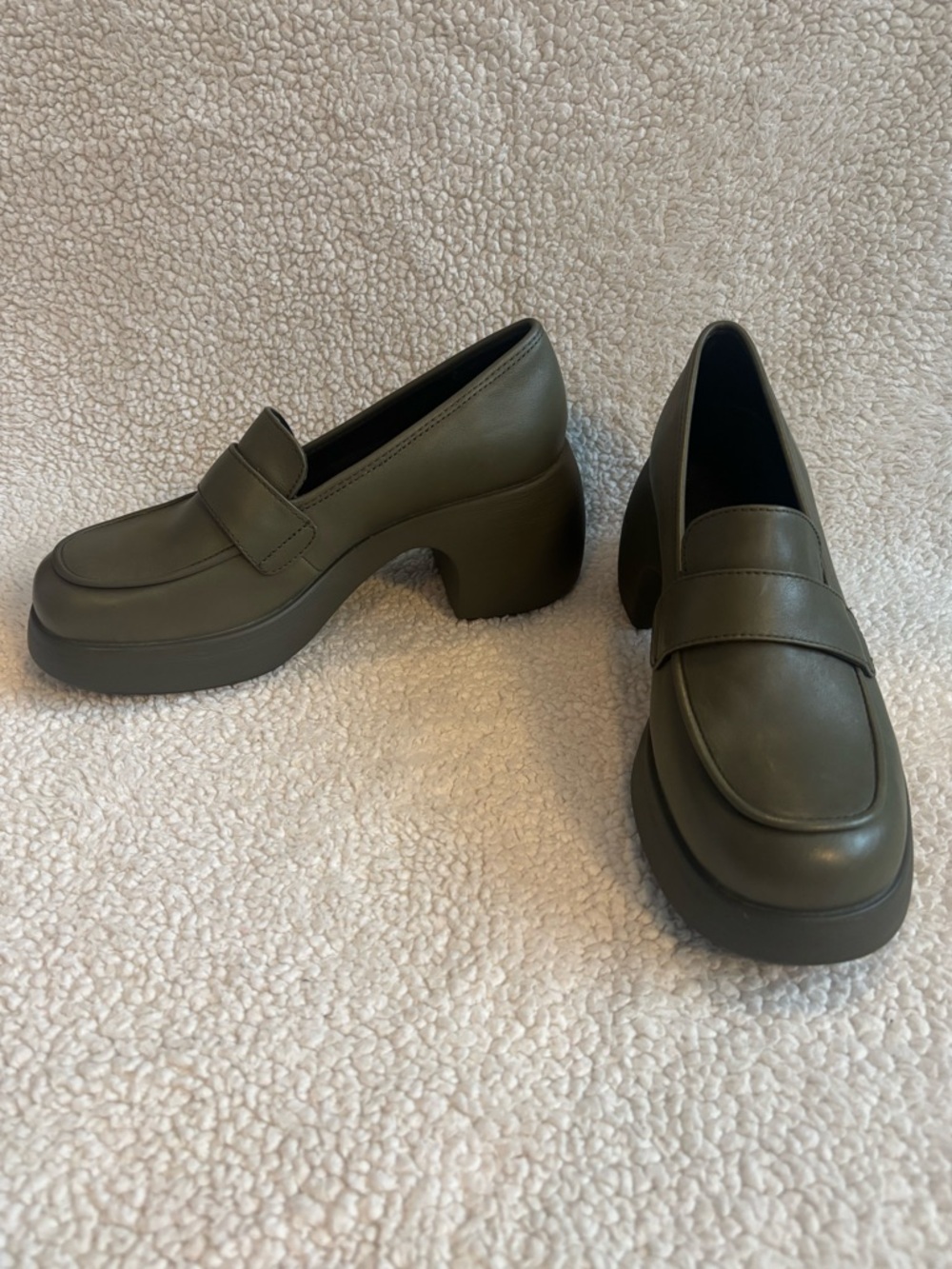 Camper Thelma chunky heel loafers